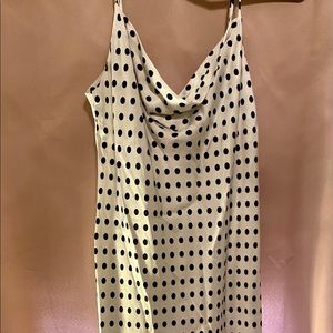 Zara satin midi dress